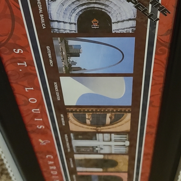 St. Louis Cardinals Architecture Framed Prints - Brand New!! LIMITED EDITION!! - Picture 5 of 11